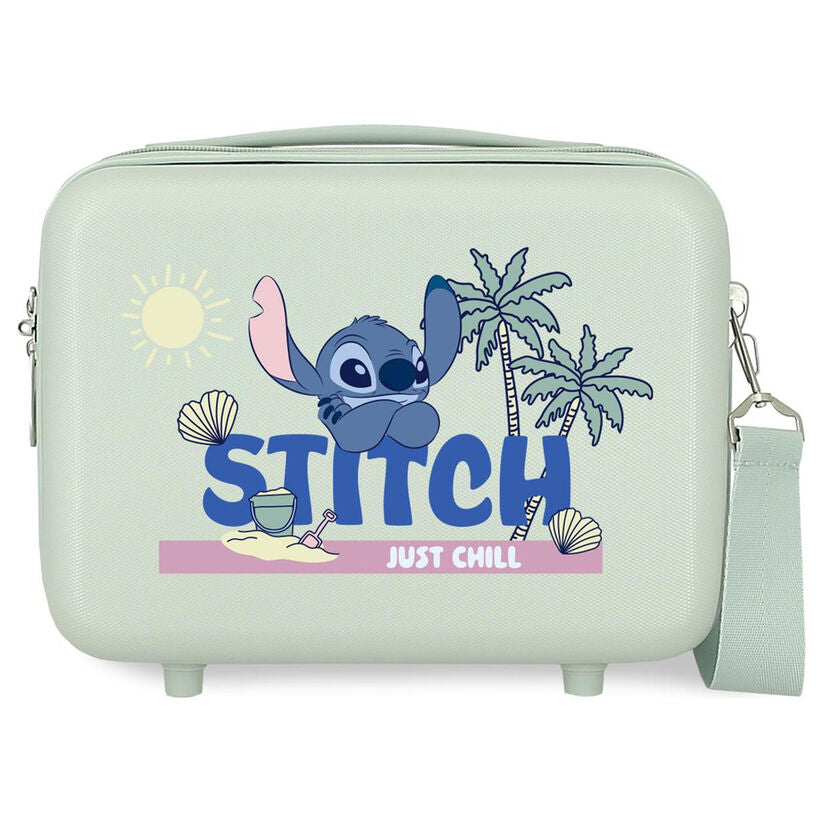 adaptable abs just chill stitch disney toiletry bag 29cm