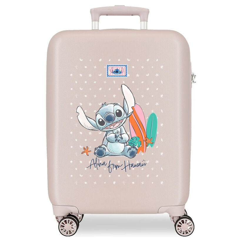 ABS trolley suitcase From Hawaii Stitch Disney 55cm