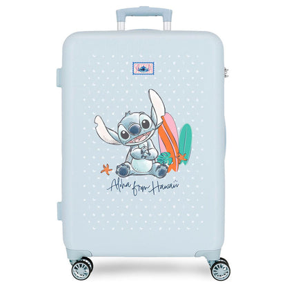 ABS trolley suitcase From Hawaii Stitch Disney 65cm