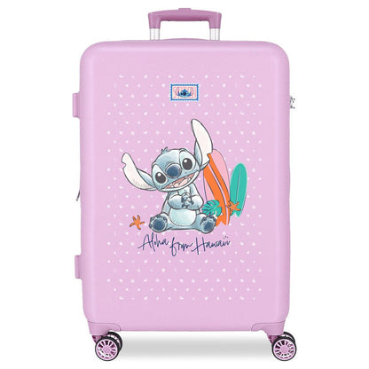 ABS trolley suitcase From Hawaii Stitch Disney 65cm
