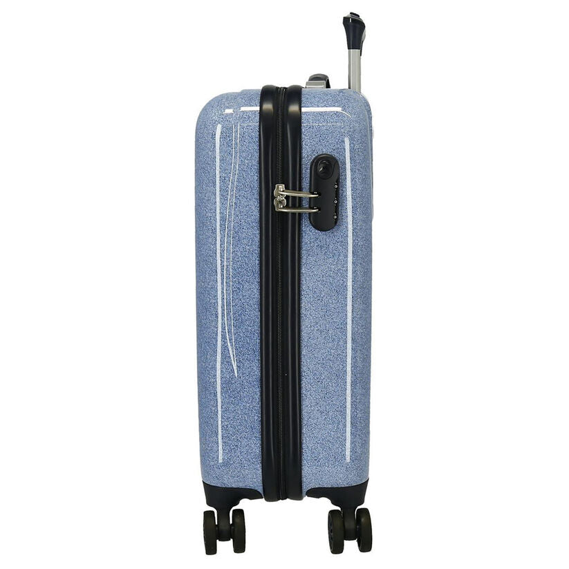 Valise trolley ABS One In A Million Denim Minnie Disney 55 cm