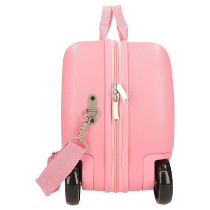 Mala de viagem com rodinhas em ABS modelo Believe In Yourself da Patrulha Canina 45 cm.