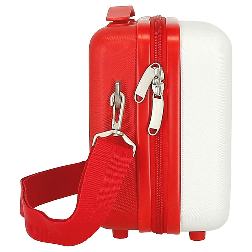 Beauty case Disney di Topolino rosso in ABS 29 cm