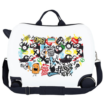 Monsters Movom ABS trolley suitcase 50cm