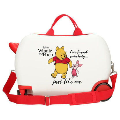 Valigia trolley in ABS con Pimpi e Winnie the Pooh Disney 45 cm