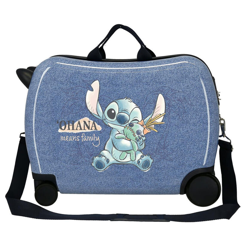 Dance It Out Stitch Disney ABS trolley suitcase 50cm