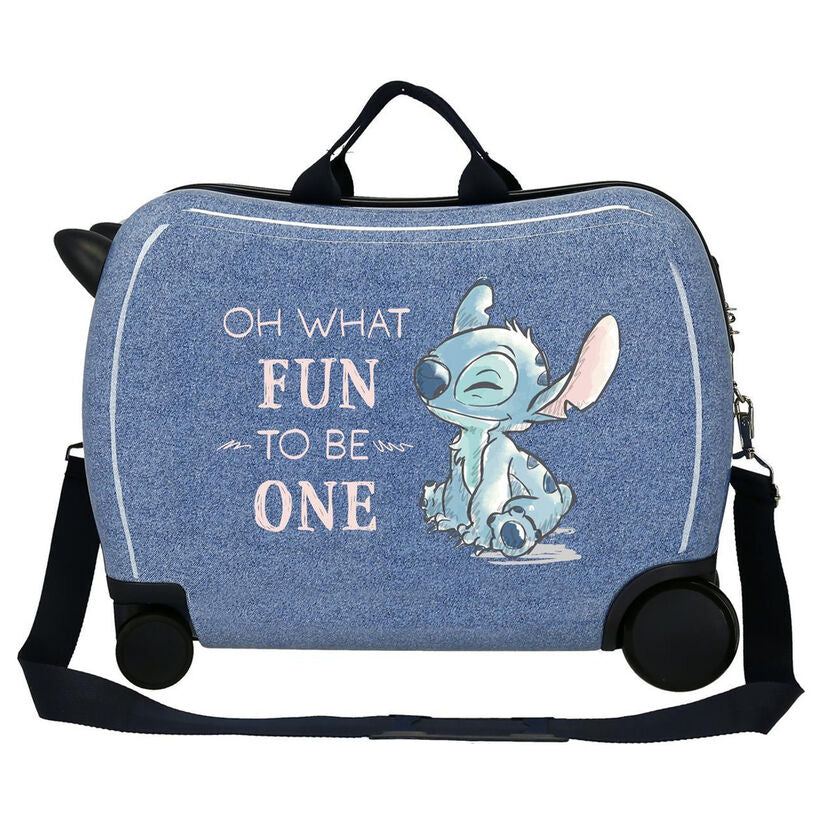 Dance It Out Stitch Disney ABS trolley suitcase 50cm