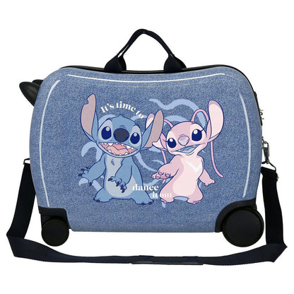 Dance It Out Stitch Disney ABS trolley suitcase 50cm