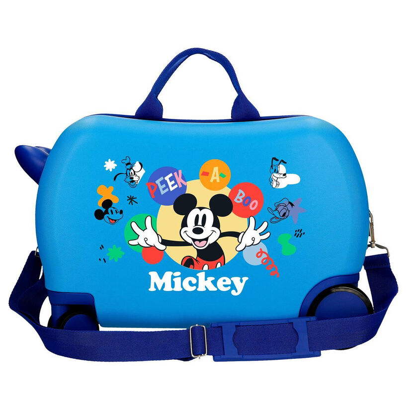 Maleta con ruedas ABS Peek A Boo Mickey Disney 45cm