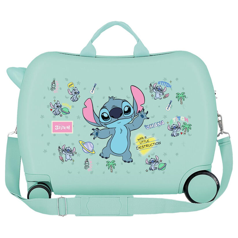 ABS trolley suitcase Little Destruction Stitch Disney 50cm
