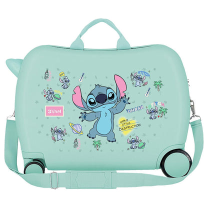 ABS trolley suitcase Little Destruction Stitch Disney 50cm