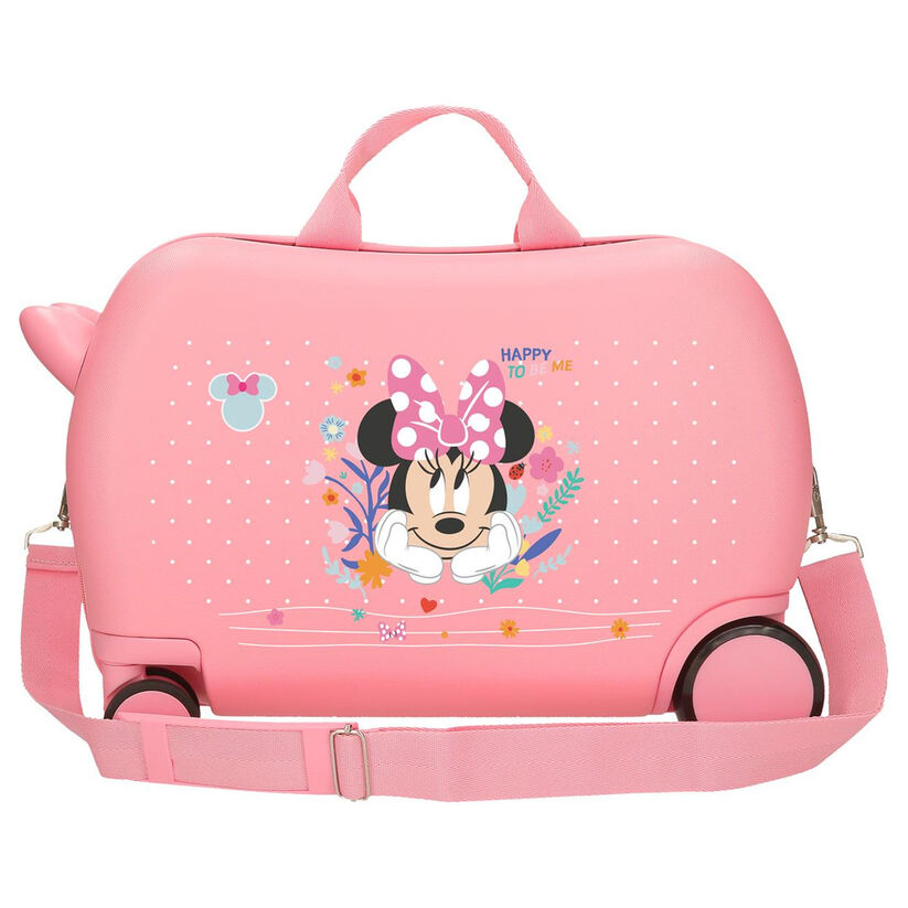 Valise trolley ABS Happy To Be Me Minnie Disney 45 cm