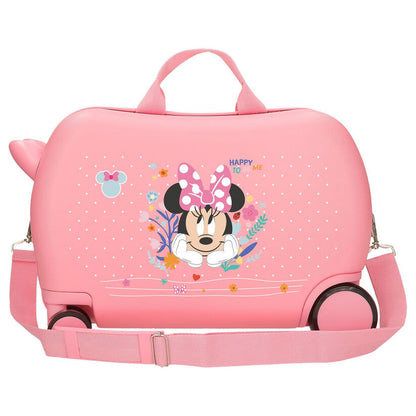 Valise trolley ABS Happy To Be Me Minnie Disney 45 cm