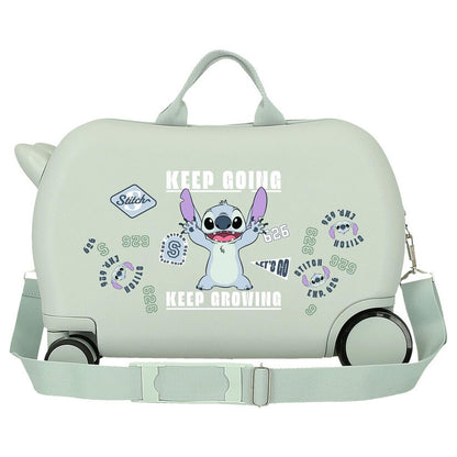 ABS trolley suitcase Keep Going Stitch Disney 45cm