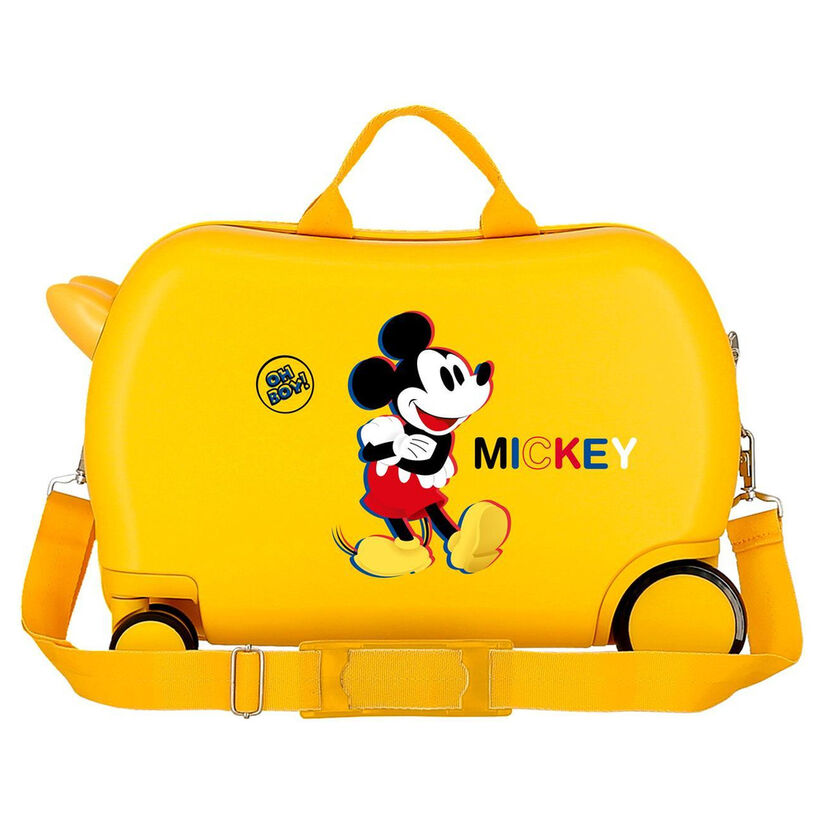 Valigia trolley 3D in ABS di Topolino Disney 45 cm