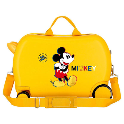 Valigia trolley 3D in ABS di Topolino Disney 45 cm