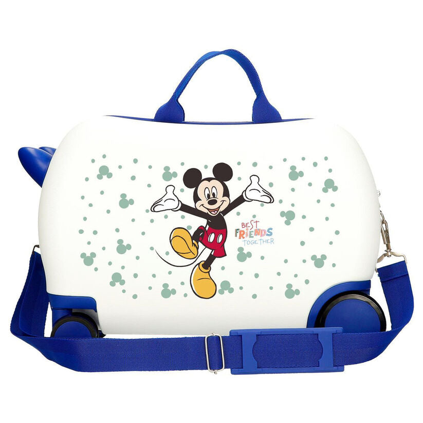 Best Friends Together Mickey Disney ABS trolley suitcase 45cm