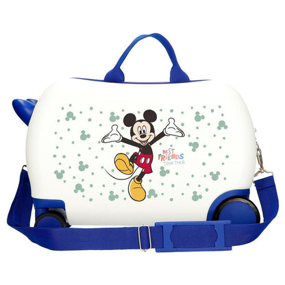 Best Friends Together Mickey Disney ABS trolley suitcase 45cm
