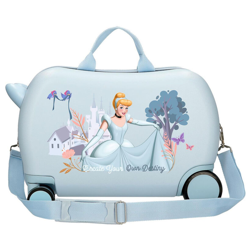 Mala de viagem com rodinhas da Cinderela da Disney em ABS 45 cm