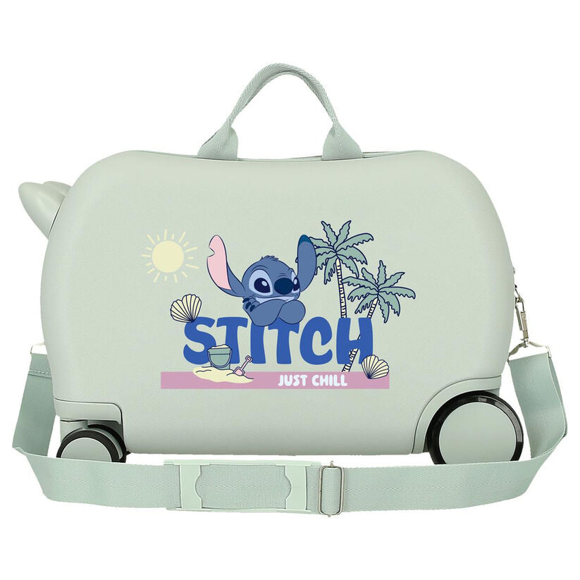 Maleta con ruedas Disney Just Chill Stitch ABS de 45 cm