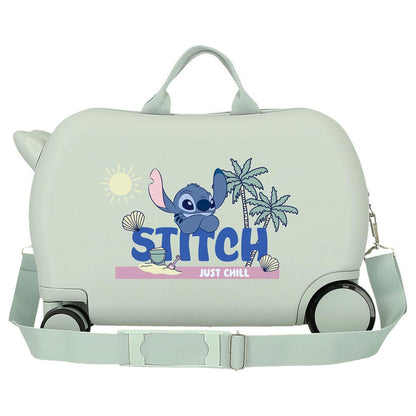 Maleta con ruedas Disney Just Chill Stitch ABS de 45 cm