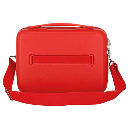 Beauty case Disney di Topolino rosso in ABS 29 cm