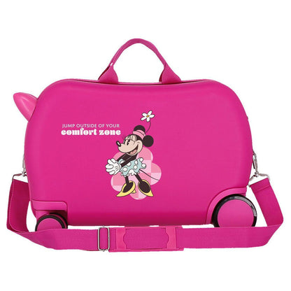 Mala de viagem Disney Minnie Comfort em ABS 45 cm