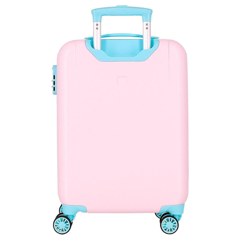 Mala de viagem com rodinhas Disney Beauty and the Beast All Right Chip em ABS 55cm