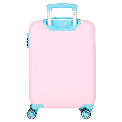 Mala de viagem com rodinhas Disney Beauty and the Beast All Right Chip em ABS 55cm