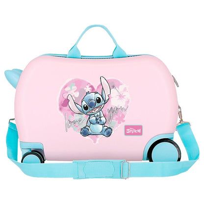 Mala de viagem Disney Heart Stitch em ABS 45cm