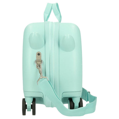 ABS trolley suitcase Happy Pets Owl Roll Road 45cm