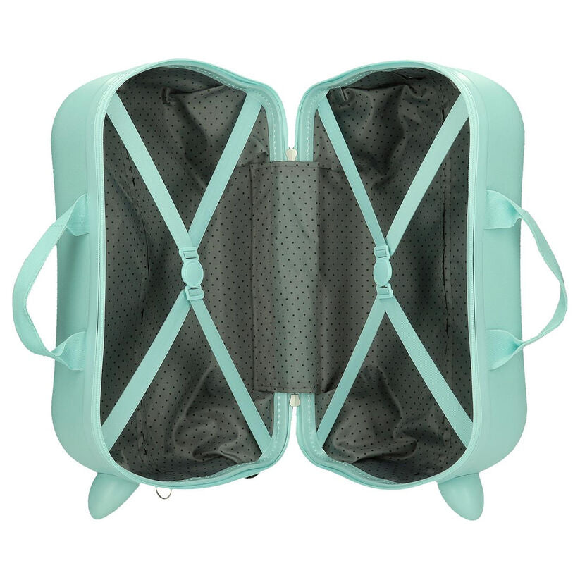 ABS trolley suitcase Happy Pets Owl Roll Road 45cm