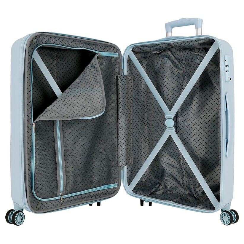 ABS trolley suitcase Hearts Stitch Disney 65cm