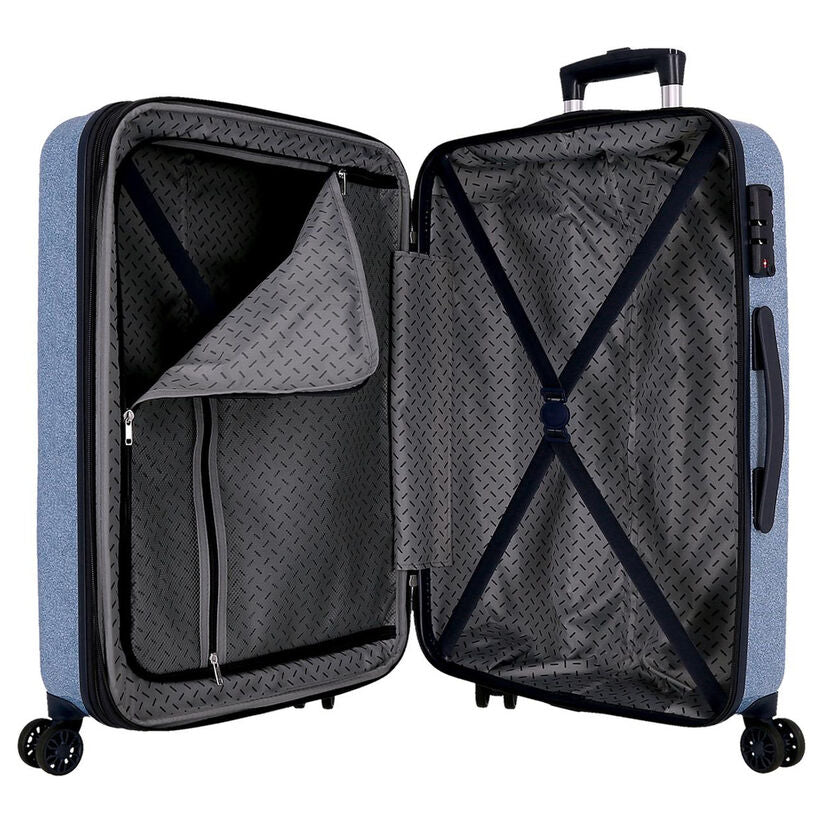 ABS trolley suitcase Hearts Stitch Disney 65cm