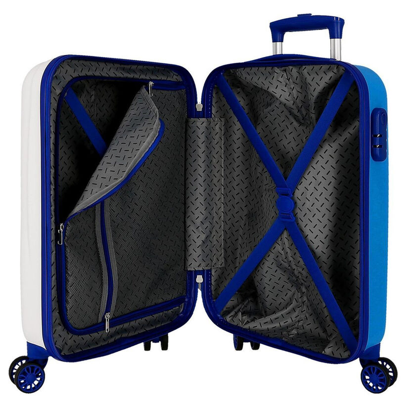 Valigia trolley in ABS Here We Go Mickey Disney 55cm