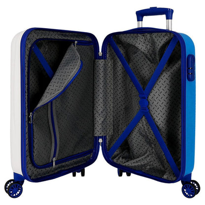 Valigia trolley in ABS Here We Go Mickey Disney 55cm