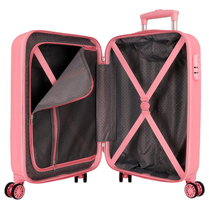 Valise trolley ABS Happy To Be Me Minnie Disney 55 cm