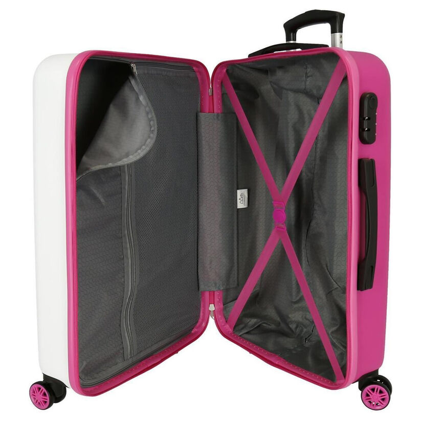 Set mit 2 ABS Trolleykoffern „Have A Good Time Minnie Disney“ 55/65 cm