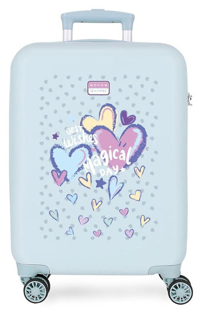 Best Wishes Movom ABS trolley suitcase 55cm