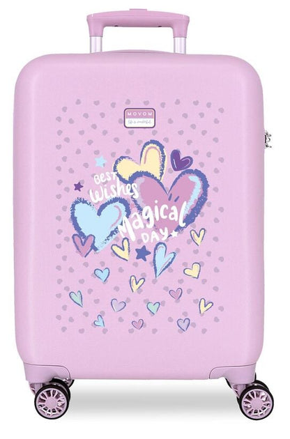 Best Wishes Movom ABS trolley suitcase 55cm