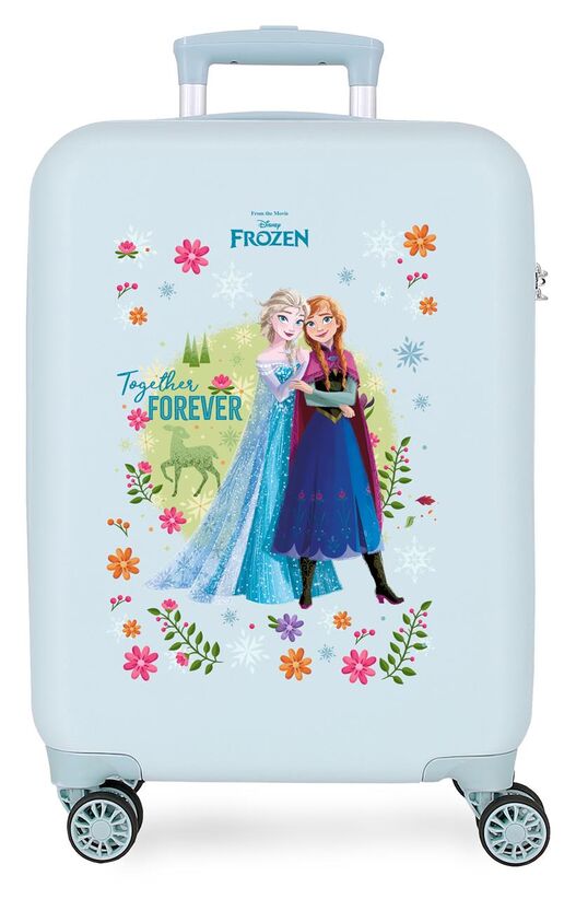 disney frozen forever abs trolley suitcase 55cm