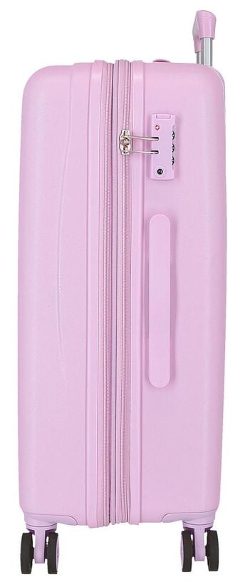 Set of 2 ABS trolley suitcases Best Wishes Movom 5565cm