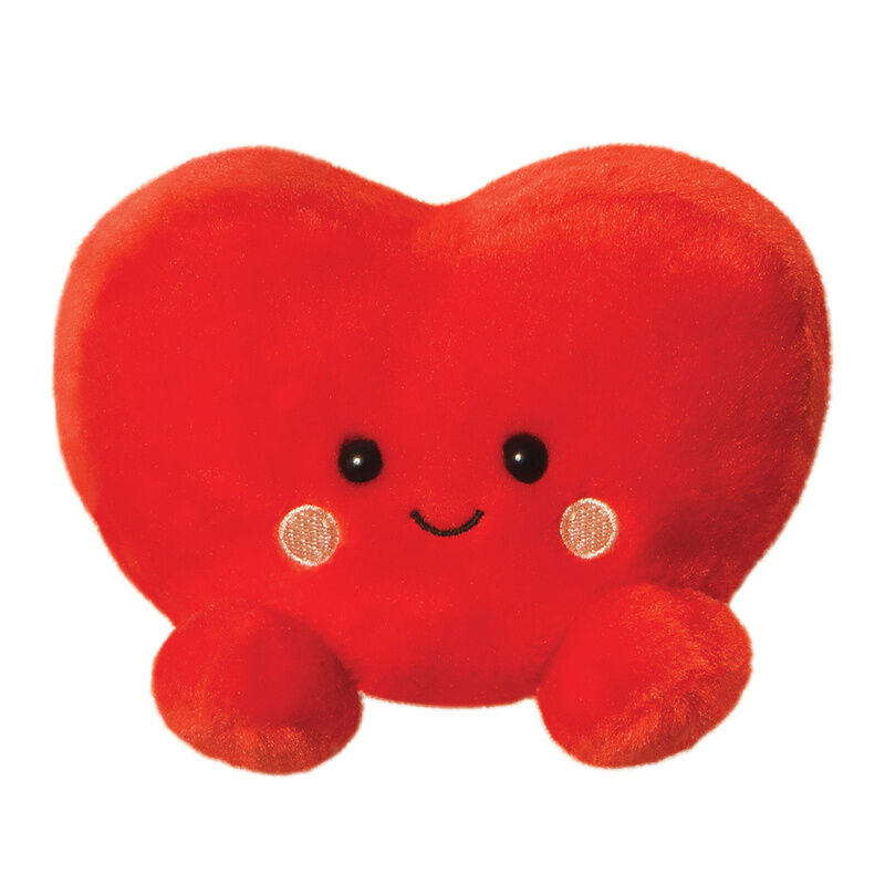 palm pals heart plush 13cm