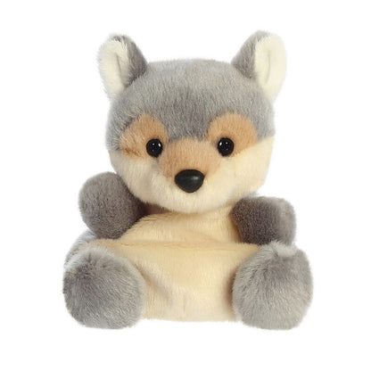 palm pals wolf plush toy 13cm
