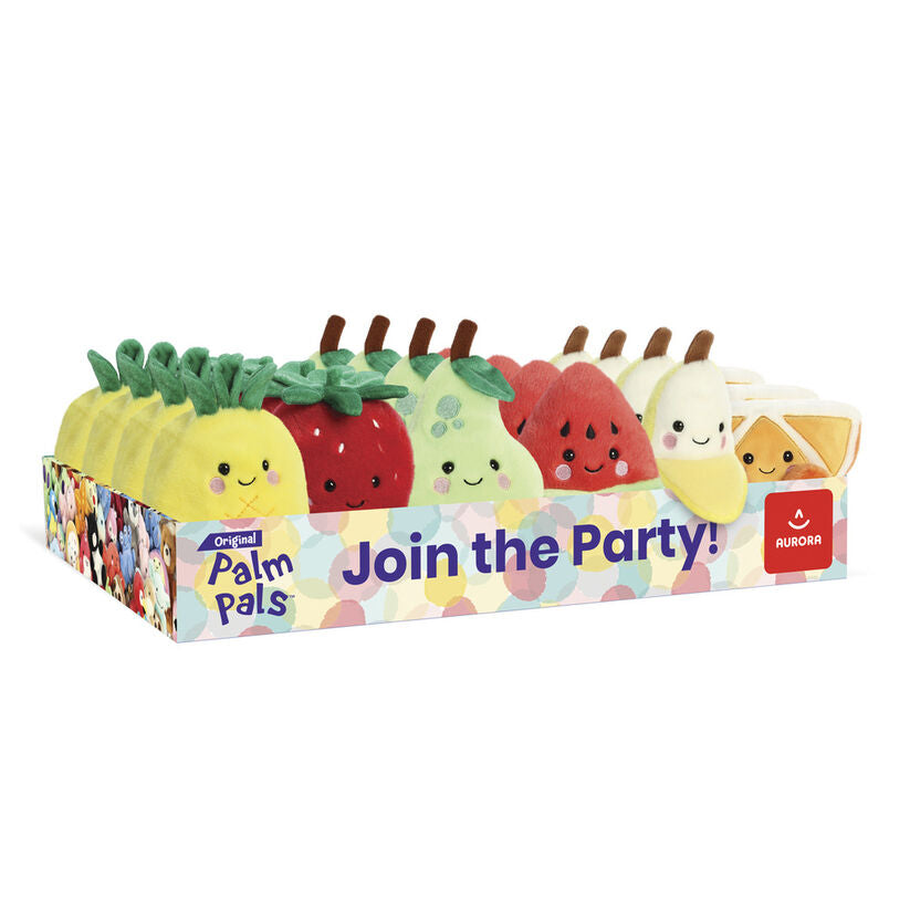 palm pals fruit plush toy 13cm assorted