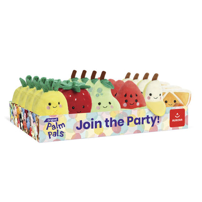 palm pals fruit plush toy 13cm assorted