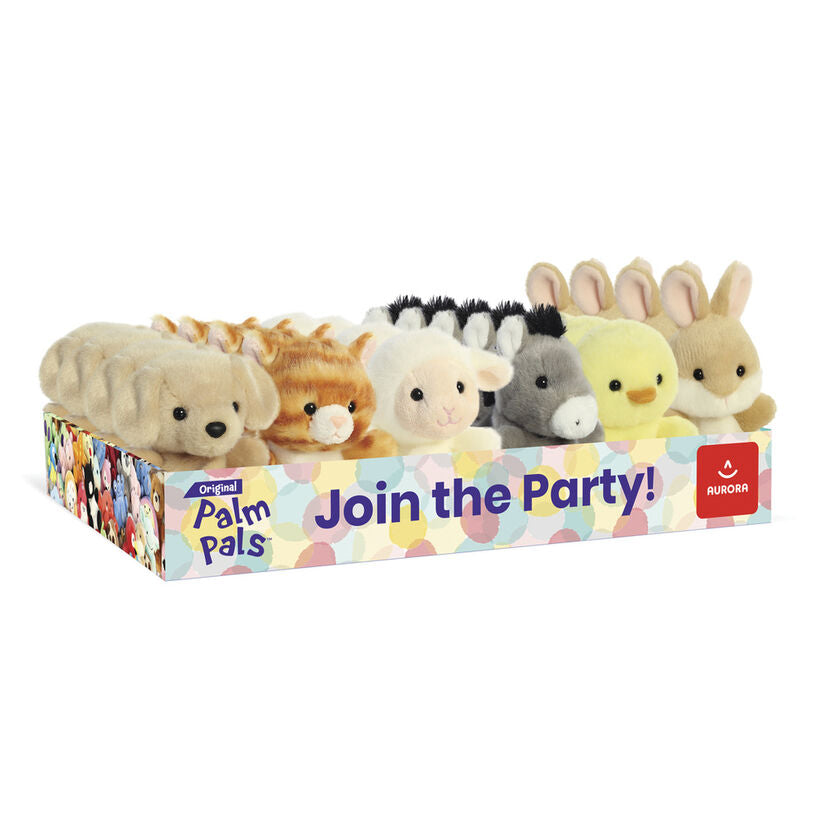 palm pals plush pets 13cm assorted