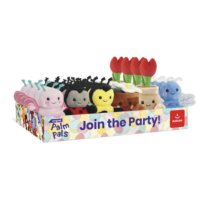 palm pals garden plush toy 13cm assorted