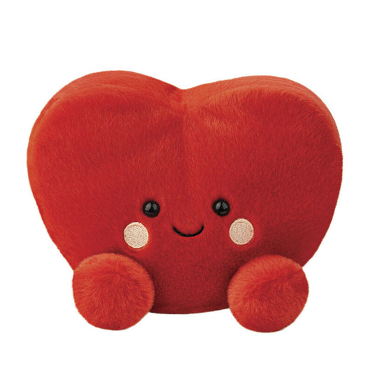palm pals heart plush 20cm
