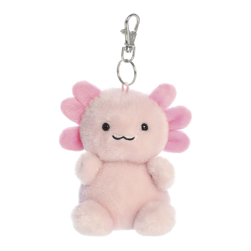 palm pals axolotl plush keychain 10cm